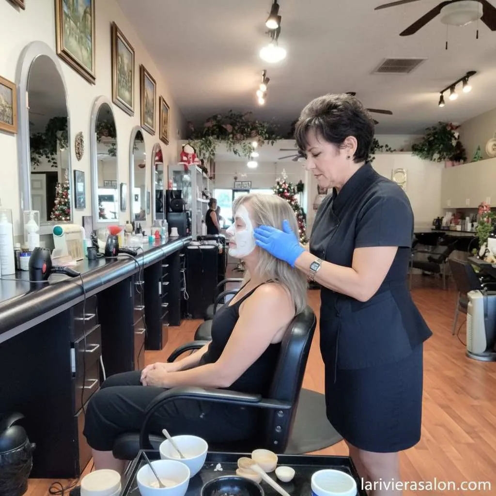 Facial at La' Riviera Salon